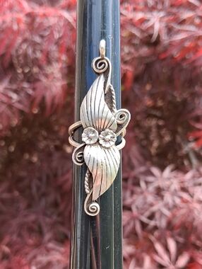 Vintage Native American sterling silver ring or pendant size 8 Vintage Estate